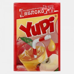 Растворимый напиток YUPI Яблоко 15г 