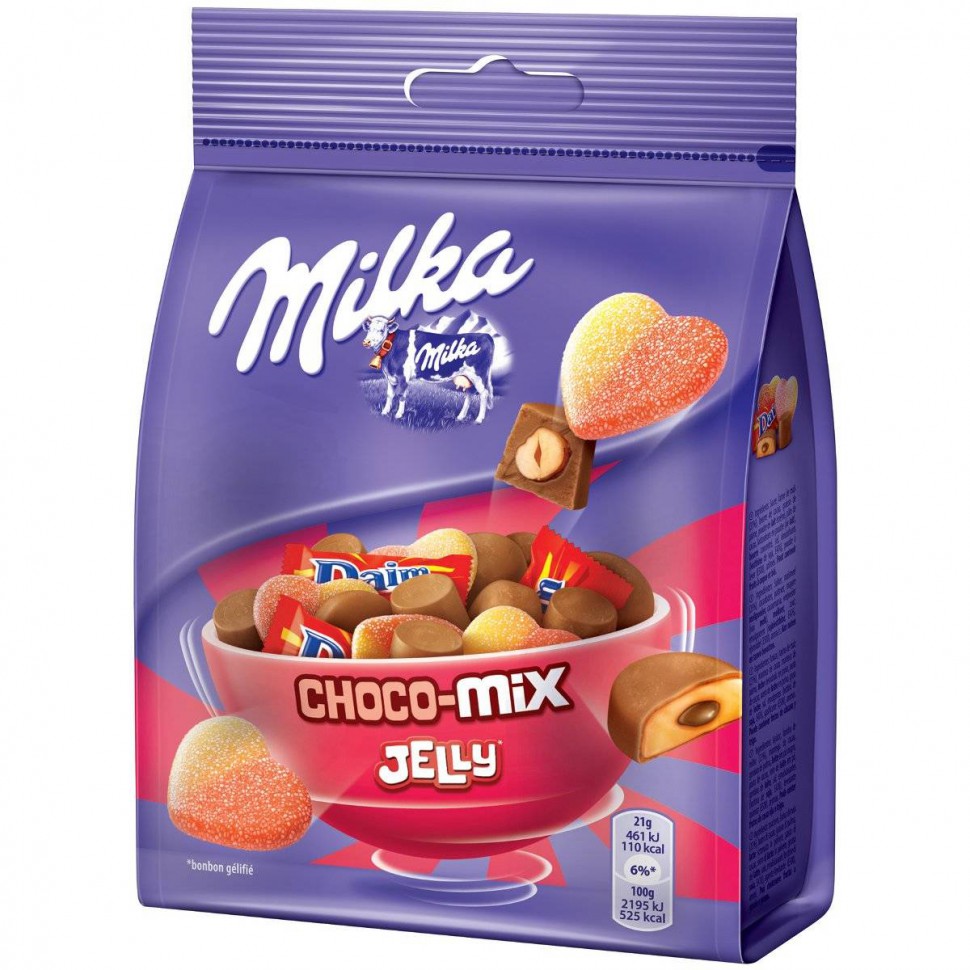 Milka Choco-Mix Jelly 140 гр