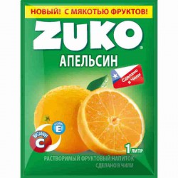 Растворимый напиток ZUKO Апельсин 25г