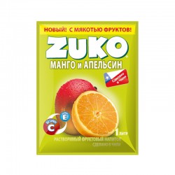 Растворимый напиток ZUKO Манго-Апельсин 25г
