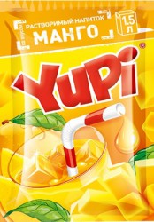Растворимый напиток YUPI Манго 15гр