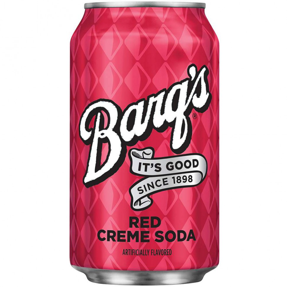 Barq's Crem Soda Red 355 мл 