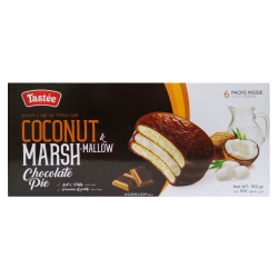 Бисквитное Печенье Marshmallow Chocolate Pie вкус Кокоса 150гр