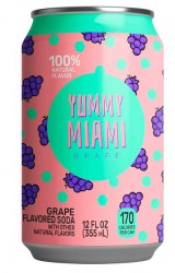 Напиток Газированный напиток Yummi Miami "Виноград" 355 мл