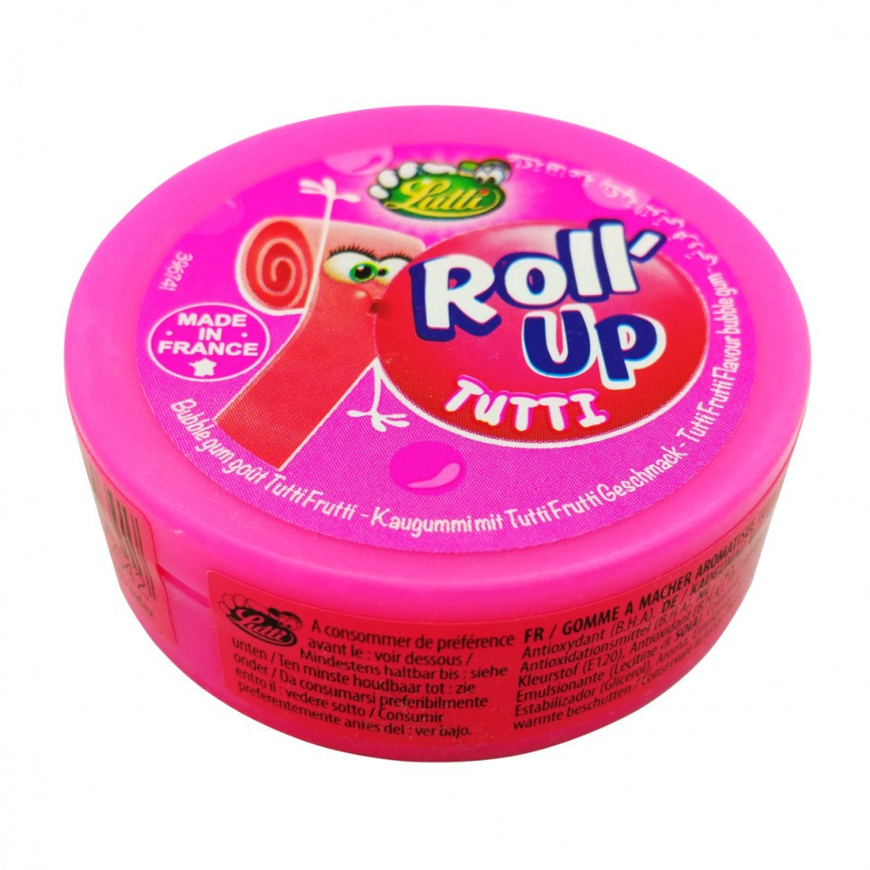 Жевательная резинка Lutti Roll up Tutti-Frutti 29 гр
