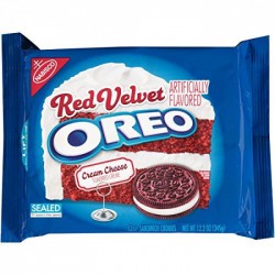 Печенье Oreo-Red Velvet Sandwich Cookies 303 гр