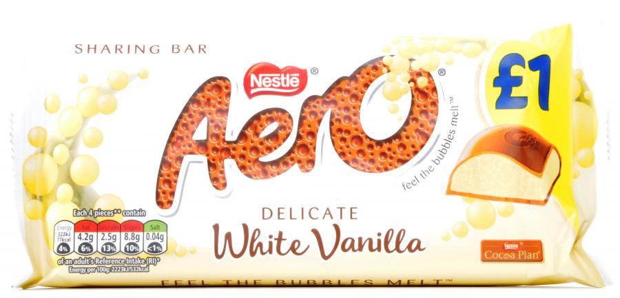 Nestle Aero Milk White Vanilla 100 гр