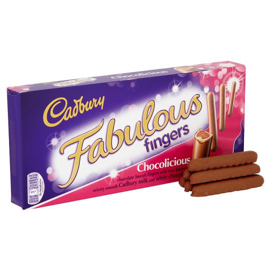 Cadbury Fabulous Fingers 110 гр
